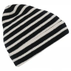 Bergen striped beanie