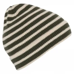 Bergen striped beanie