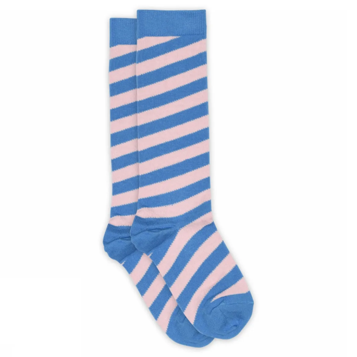 Candy stripe knee socks