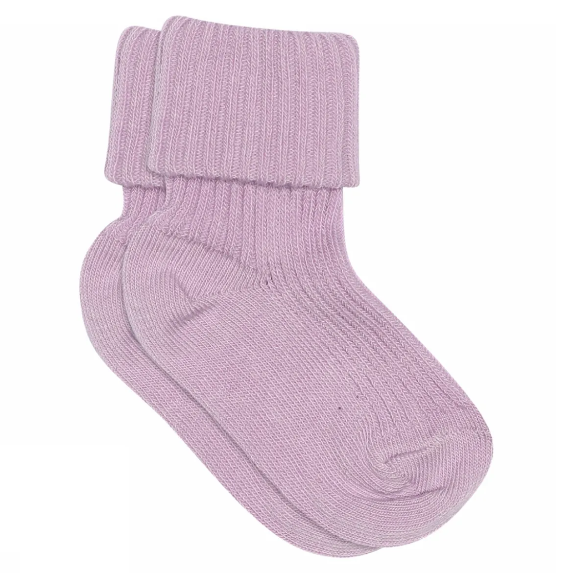 Cotton rib baby socks