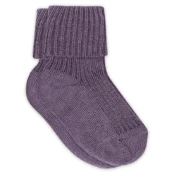 Cotton rib baby socks