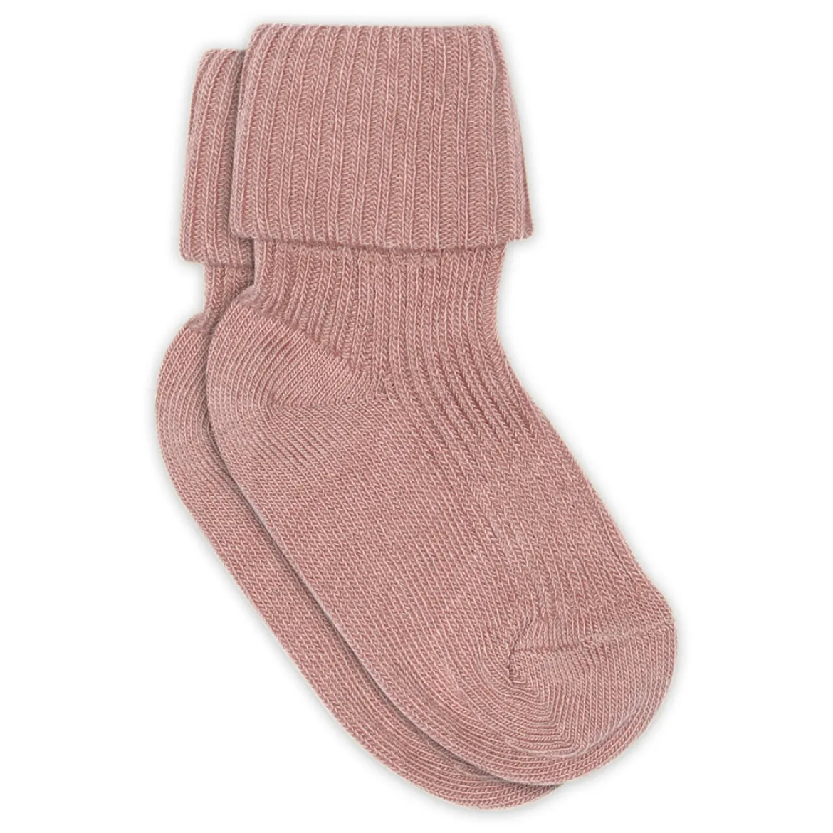 Cotton rib baby socks