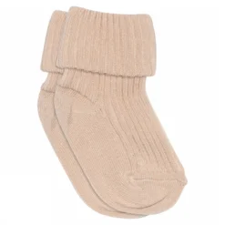 Cotton rib baby socks