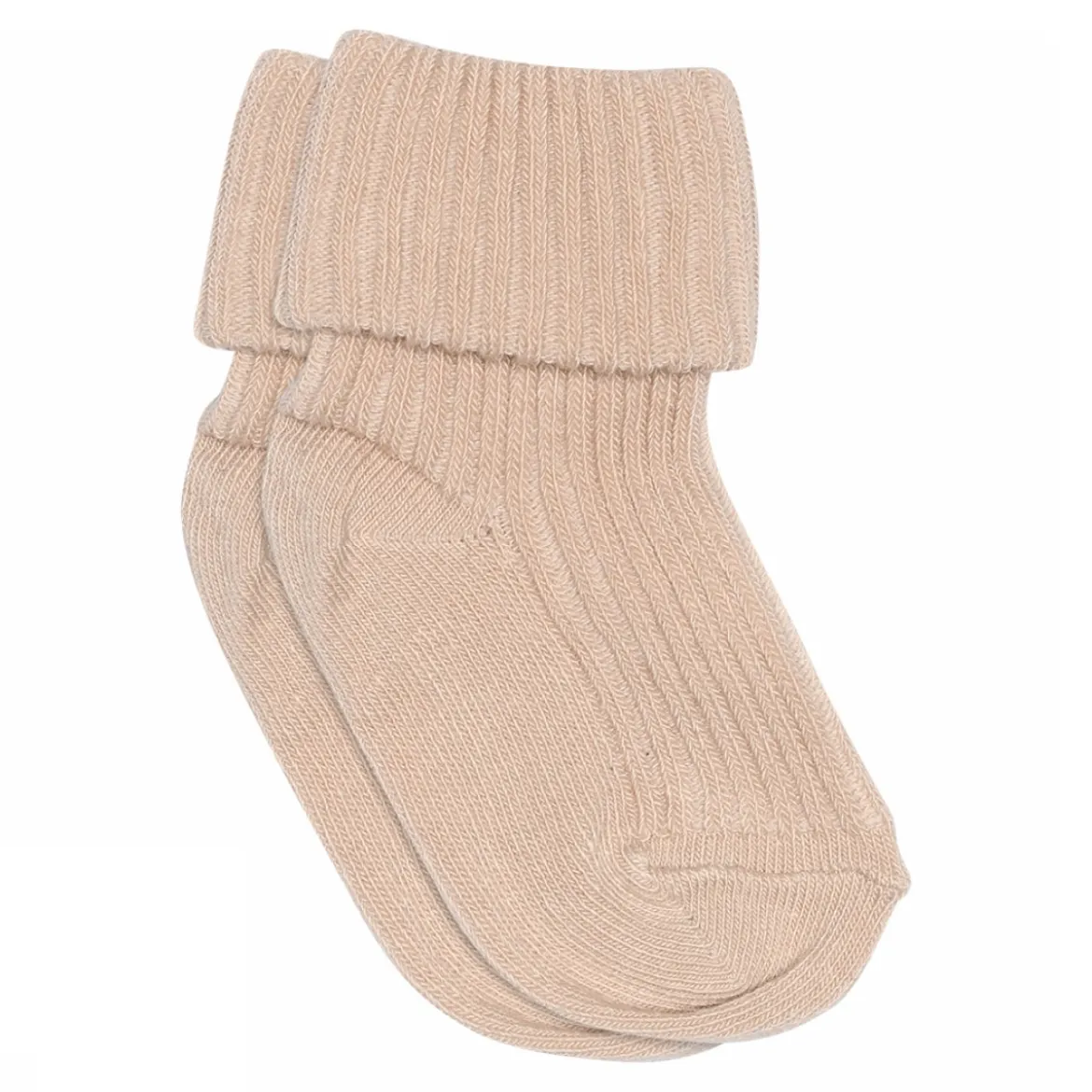 Cotton rib baby socks