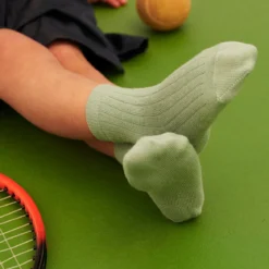 Cotton rib socks