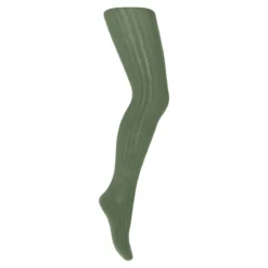 Cotton rib tights