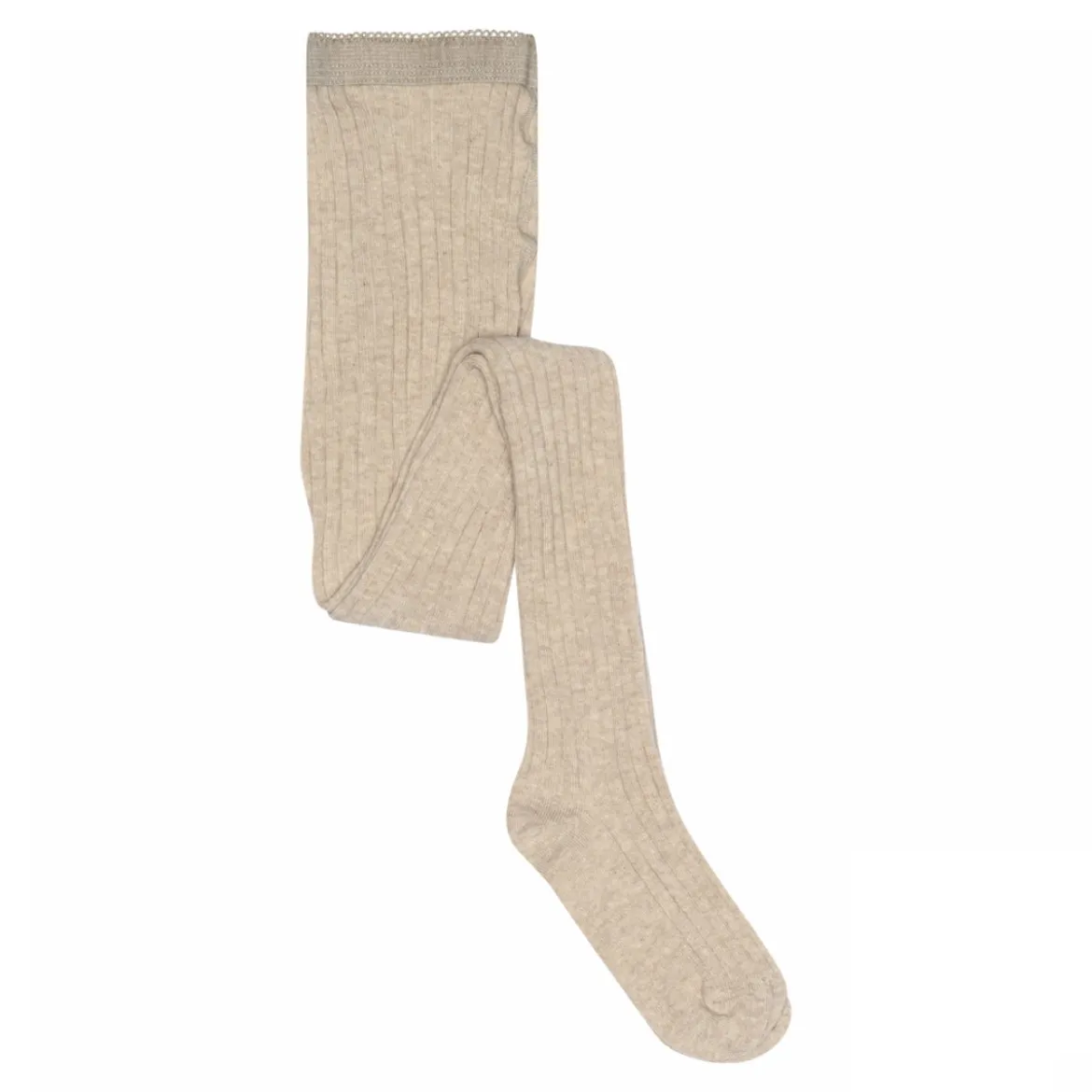 Cotton rib tights