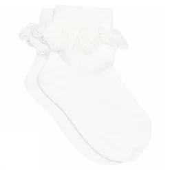 Cotton socks - lace