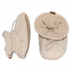 Drops glitter textile slippers