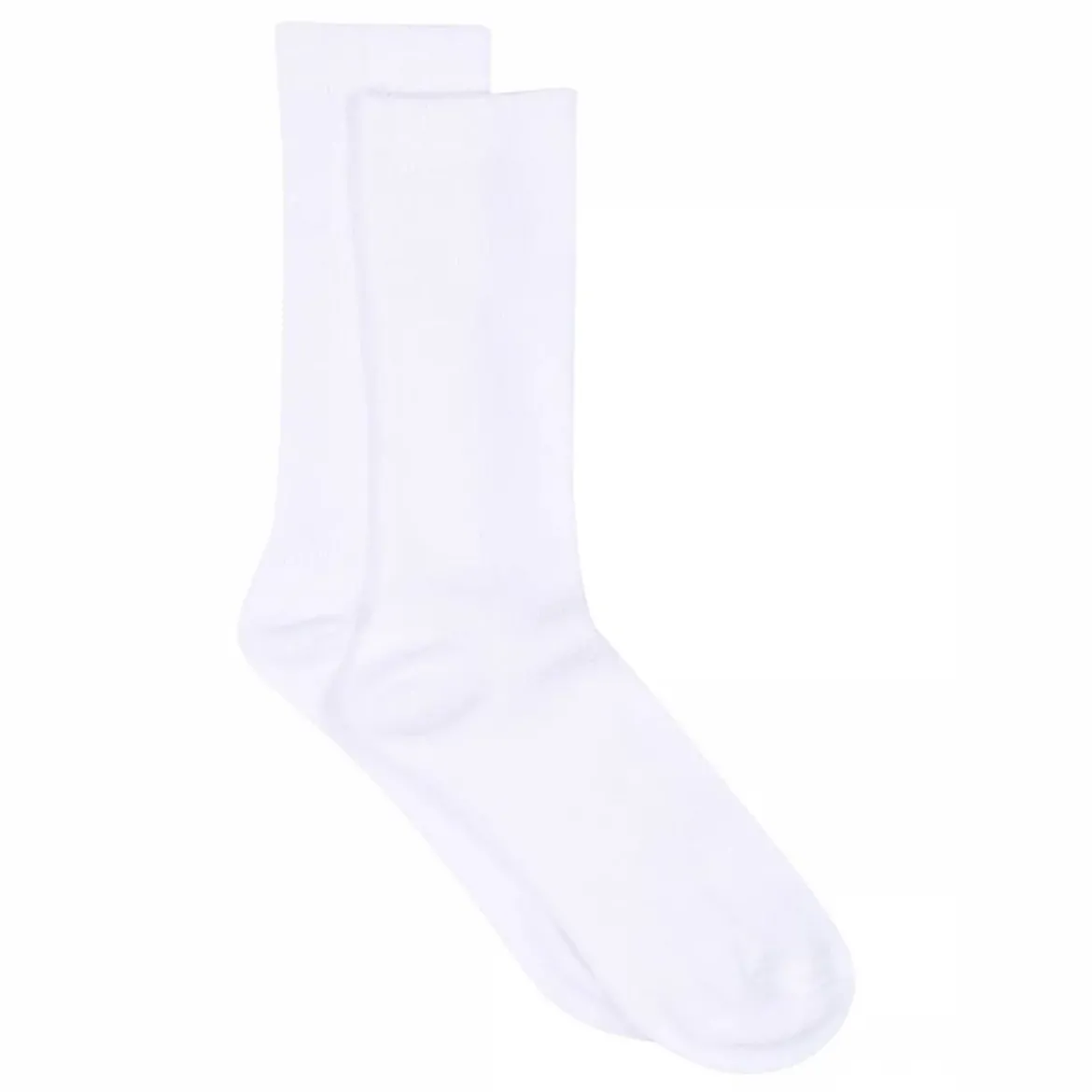 Fine cotton rib socks