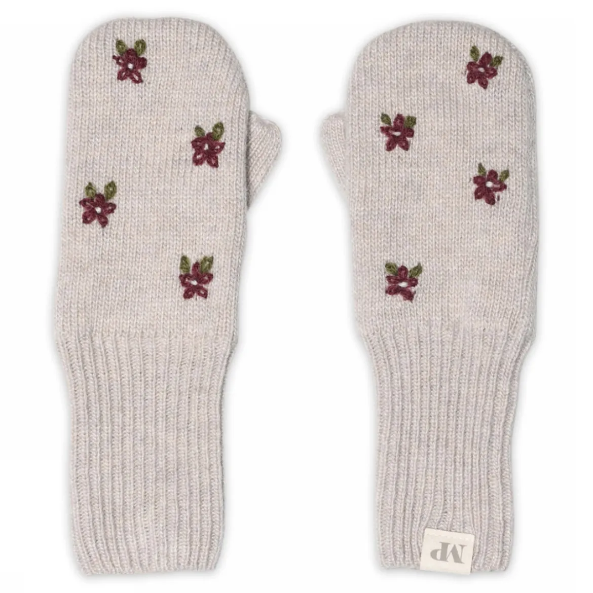Helsinki floral mittens