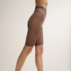 Leopard shorts - 150 denier