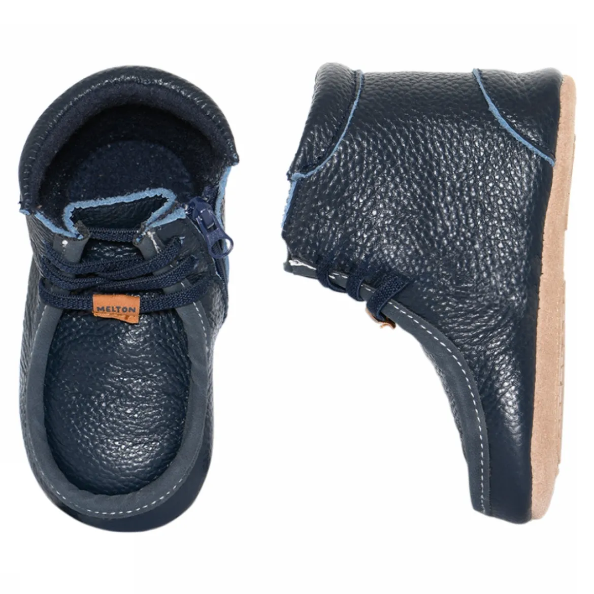 Luxury leather boots