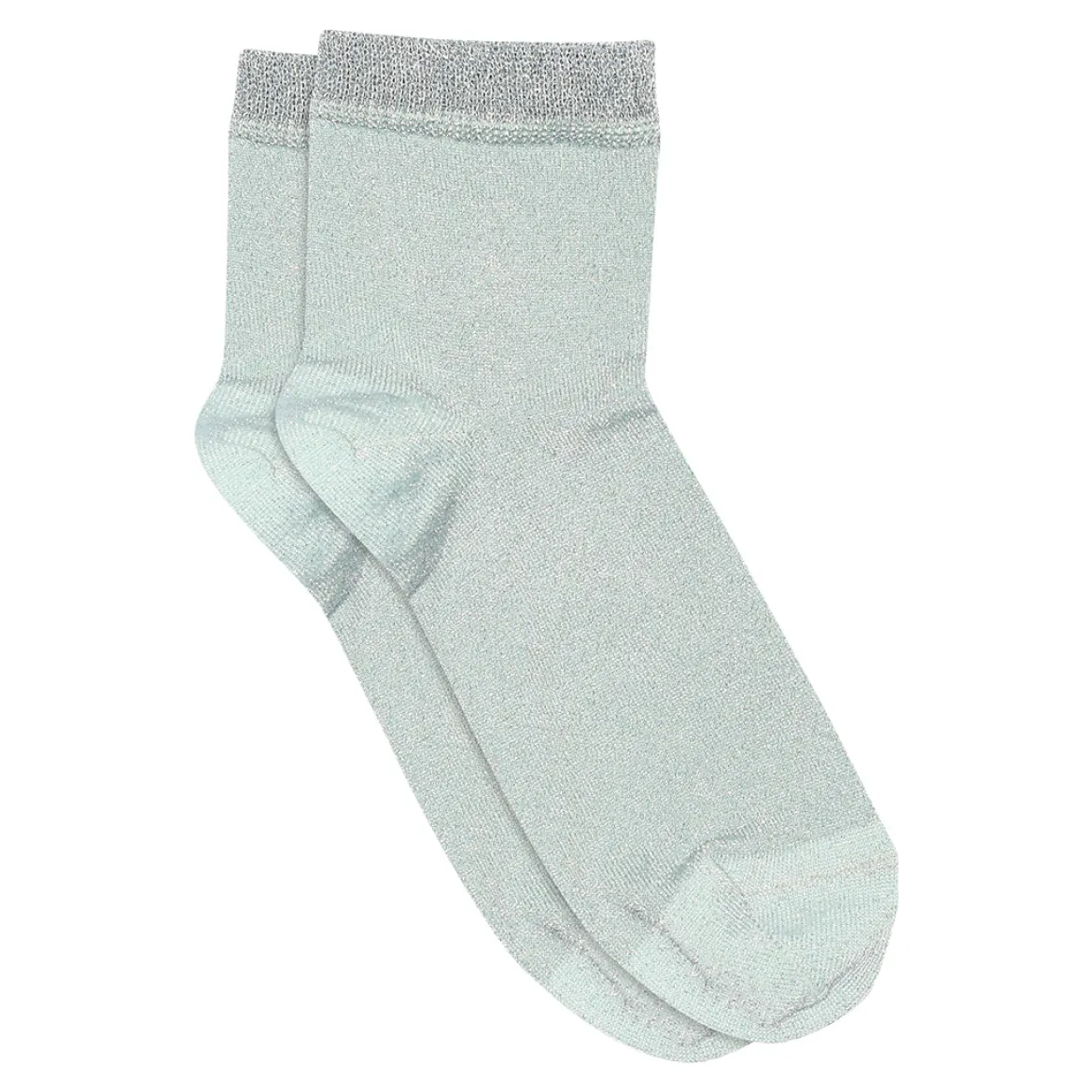 Pi glitter short socks