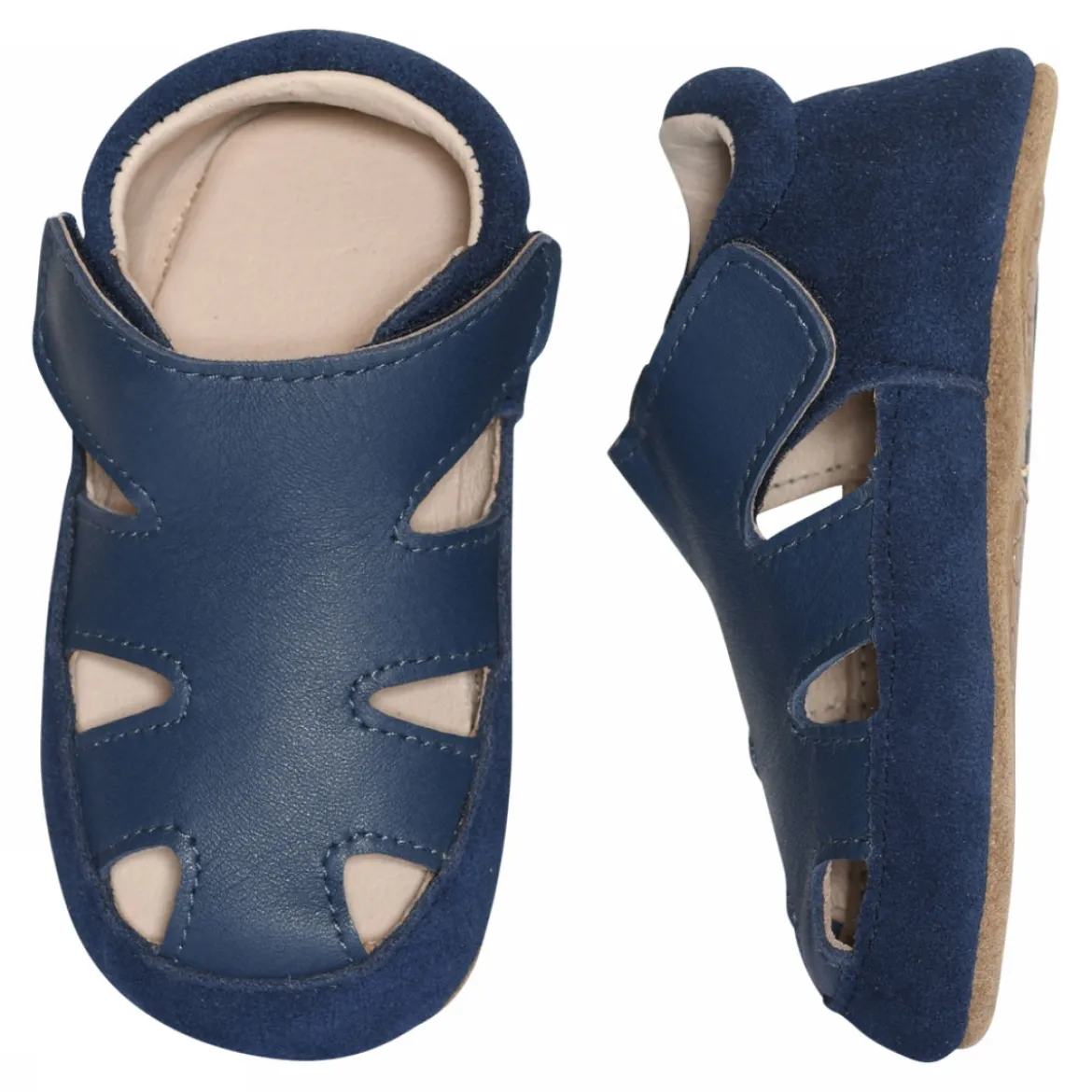 Sandal leather slippers