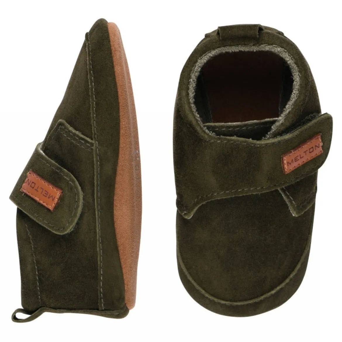 Suede slippers