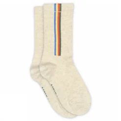 Vertical stripes socks