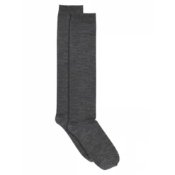 Wool/cotton knee socks