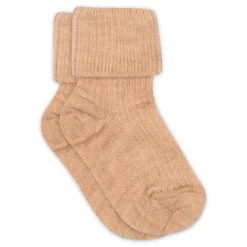 Wool rib baby socks