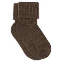 Wool rib baby socks