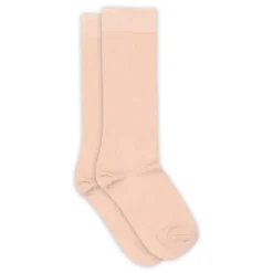 Wool rib knee socks