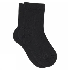 Wool rib socks
