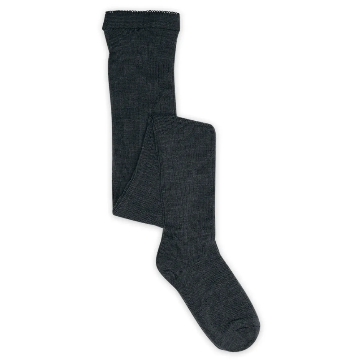 Wool rib tights