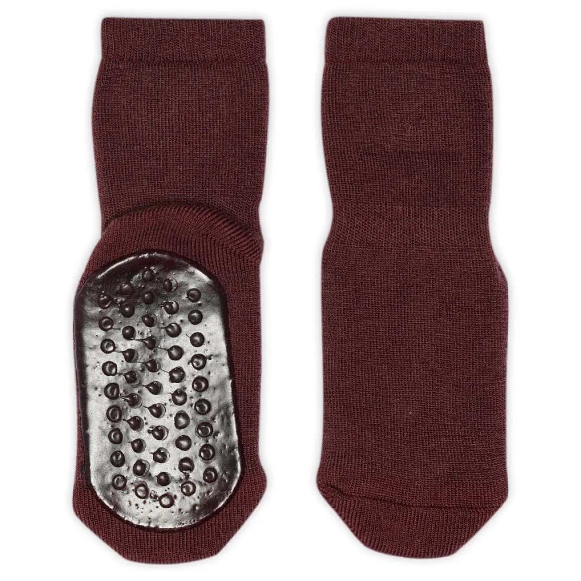 Wool socks - anti-slip